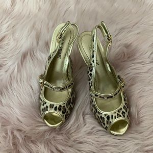 Colin Stuart animal print shoes